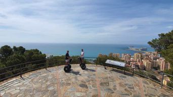 Malaga : Visite en Segway du château de Gibralfaro