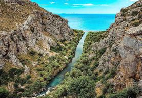 Réthymnon/La Canée : excursion à la plage de Preveli et aux gorges de Kourtaliotiko