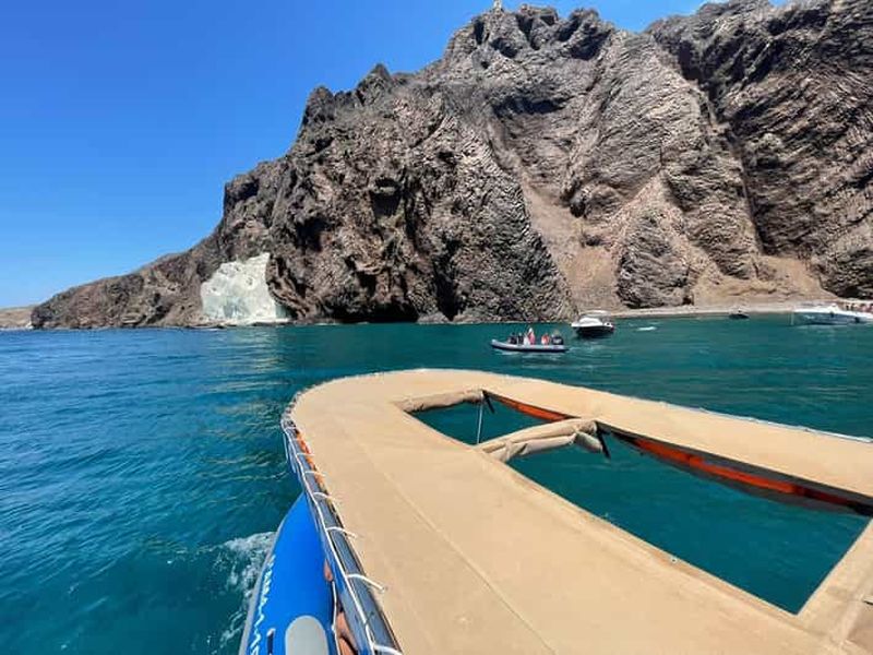 Depuis San José : sortie en bateau dans le parc naturel de Cabo de Gata-Níjar