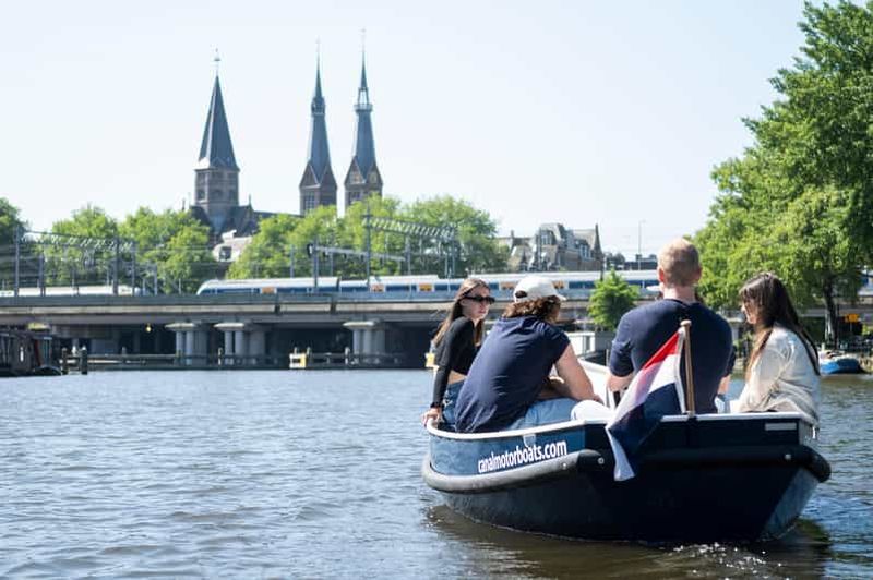 Amsterdam : location de bateaux sans équipage (5 points de départ)