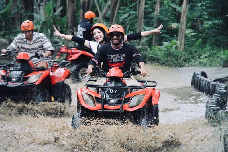Ubud : Aventure en quad à Gorilla Face avec déjeuner
