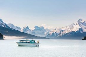 Parc national Jasper : Croisière au lac Maligne avec guide