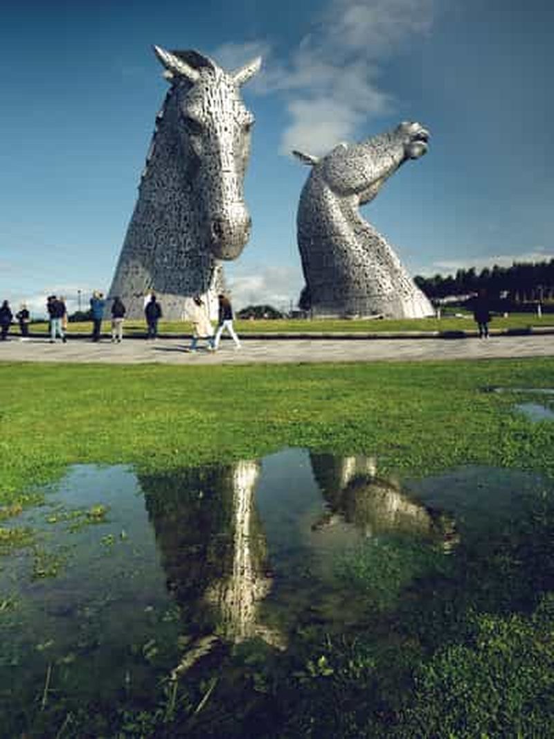 Au départ d'Édimbourg : Château de Stirling, Kelpies et Loch Lomond