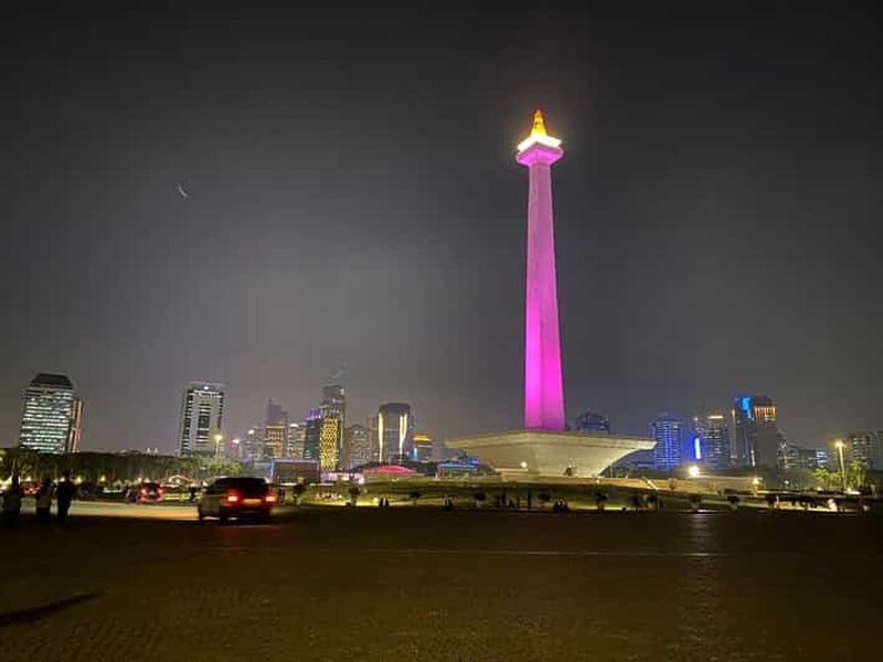 Jakarta : visite guidée privée et visite nocturne de la cuisine de rue