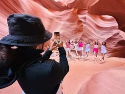 Depuis Las Vegas : visite d'une journée à Antelope Canyon et Horseshoe Bend