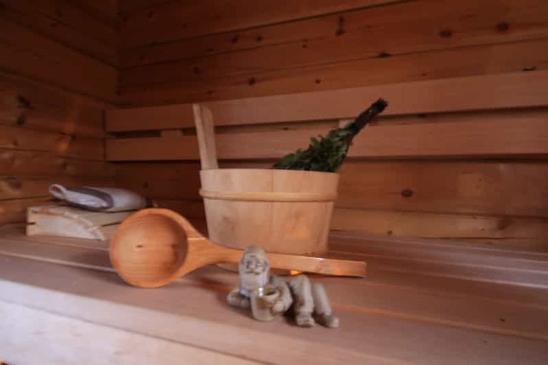 Rovaniemi : Sauna privé, jacuzzi et dîner