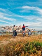 Village de Ferragudo : Glisser sur un vélo électrique