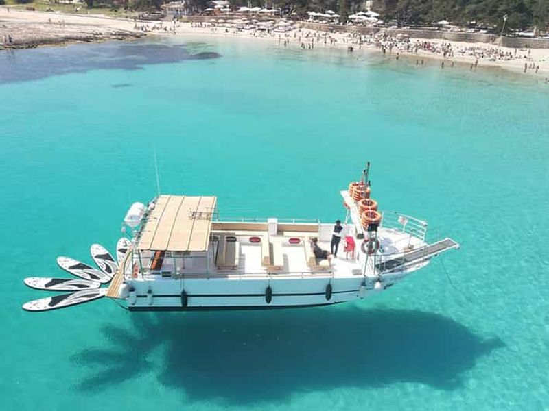 Tout IBIZA en un jour (bateau, promenade, nourriture, fête)