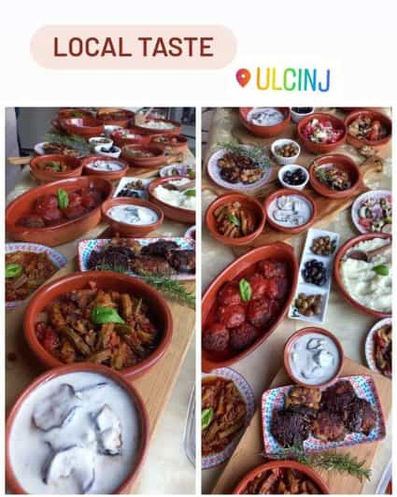 Ulcinj : Goût local. Petit-déjeuner, déjeuner ou dîner