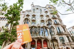 Barcelone : carte de transport en commun Hola Barcelona