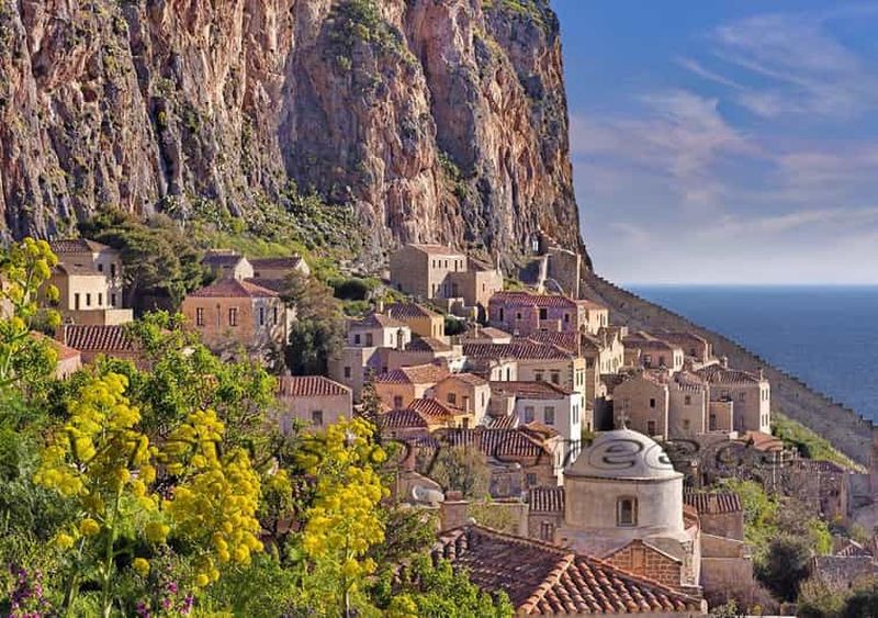 Visite privée de 3 jours Le meilleur de la Péloponnèse : Sparte et Monemvasia