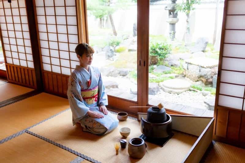 Kyoto : Cérémonie du thé Ju-An au temple Jotokuji