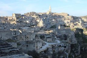 Visite à pied de Matera avec entrée à la Casa Grotta et à l'église rupestre