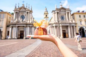 Turin : visite guidée familiale, dégustation de chocolat et Bicerin