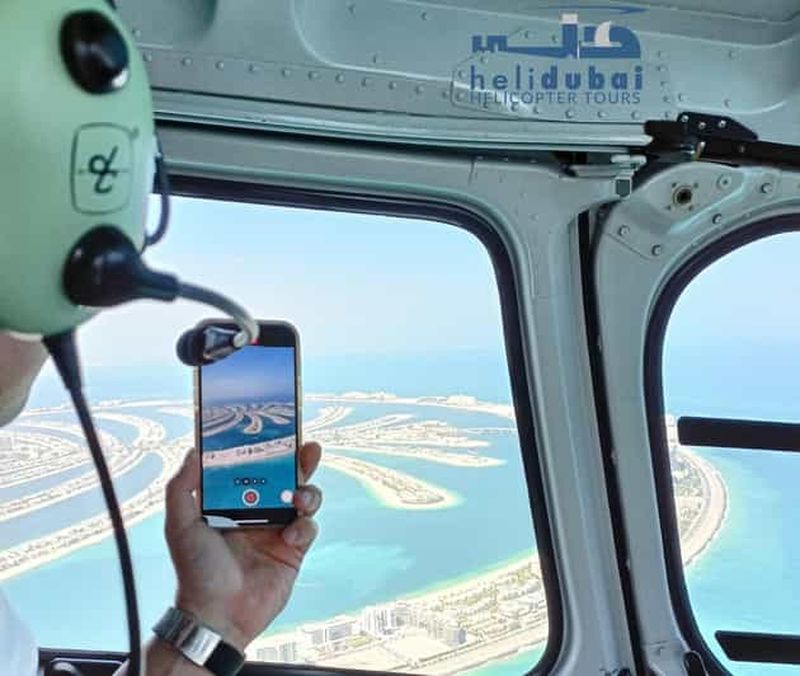 Dubaï : aventure en hélicoptère au-dessus de Palm Jumeirah