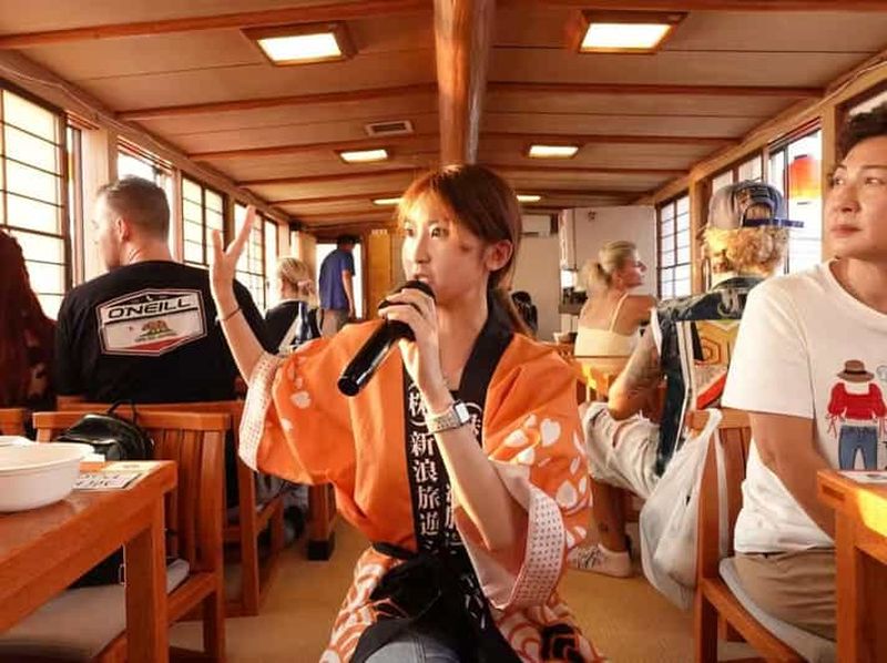 Croisière et spectacle sur le Rainbow Bridge de Tokyo, bière illimitée en option