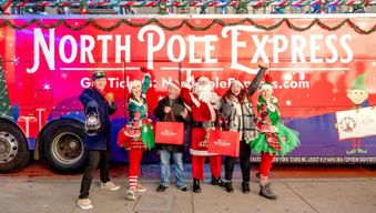 New York : voyage de Noël à bord du North Pole Express