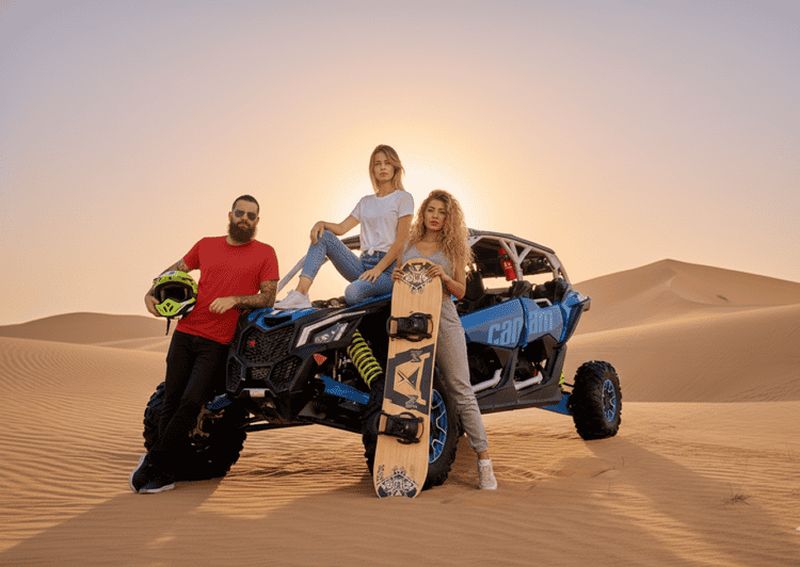 Dubaï : Red Dunes Quad Bike, Dune Buggy, Camel & Refreshments (en anglais)