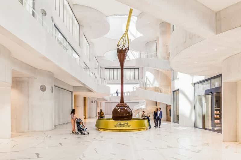 Billets d'entrée au musée Lindt de la maison du chocolat