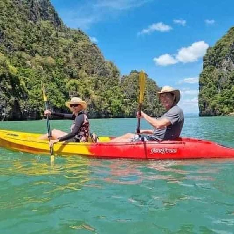 Ko Lanta : Demi-journée de kayak, Talabeng, grotte marine et mangrove