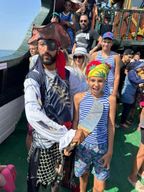 Hammamet : Excursion en bateau pirate avec transferts à l'hôtel