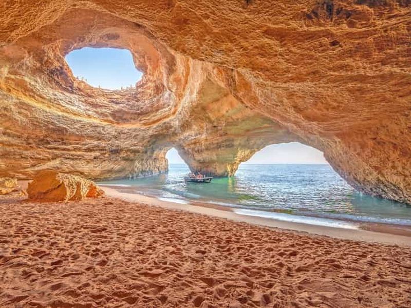 Armação de Pêra : Excursion en bateau dans les grottes de Benagil et sur les plages secrètes