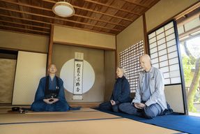 Kyoto : Méditation zen dans un temple privé avec un moine