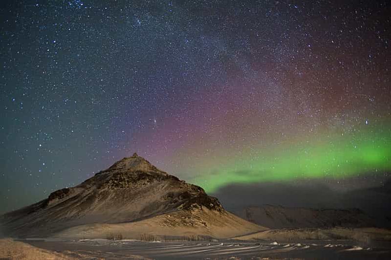 1 semaine de stage de photographie de luxe sur les aurores boréales en Islande