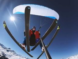 Davos : Expérience de parapente à ski