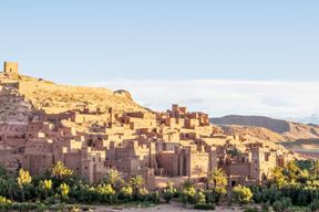 Au départ de Ouarzazate : excursion à Aït Benhaddou, à l'oasis de Fint et au studio de cinéma