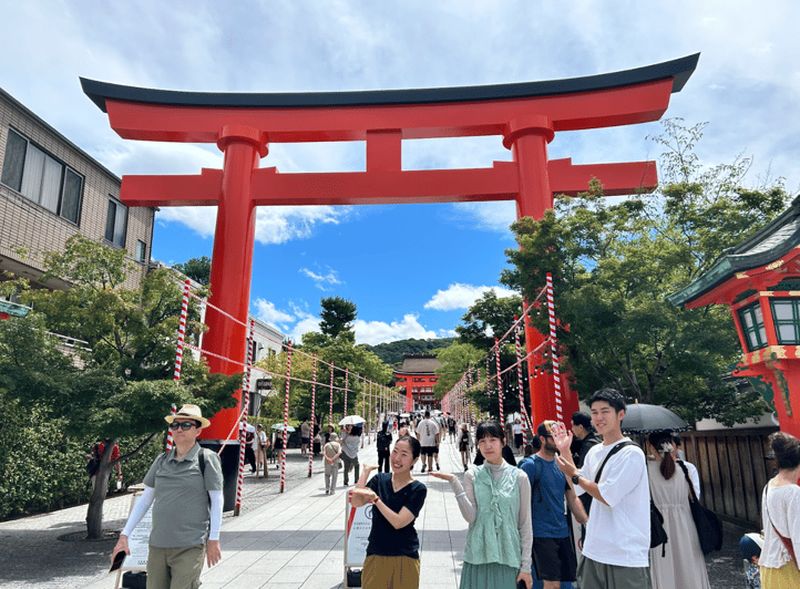 Kyoto sans foule : Fushimi Inari, château de Nijo et Kinkaku-ji