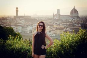 Florence : Photoshoot de l'horizon de la ville à Piazzale Michelangelo