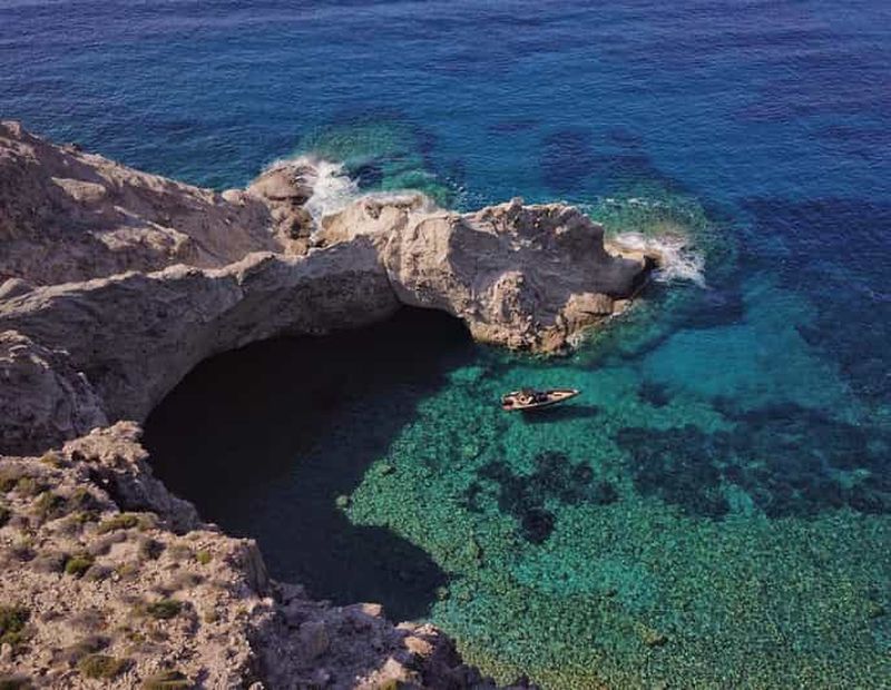 Croisière en bateau privé Antiparos, Despotiko & Panteronisia