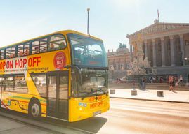 Vienne : visite en bus à arrêts multiples en 19 langues