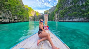 Phi Phi : Bateau à longue queue privé vers Maya Bay avec plongée en apnée