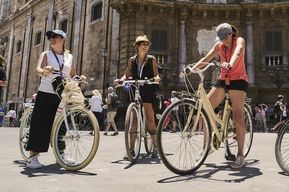 Palerme : visite guidée à vélo avec dégustation de street food
