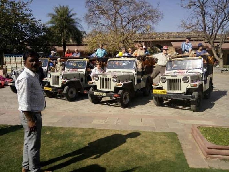Jaipur : Fort d'Amber, Fort de Nahargarh, Fort de Jaigarh, Safari en Jeep