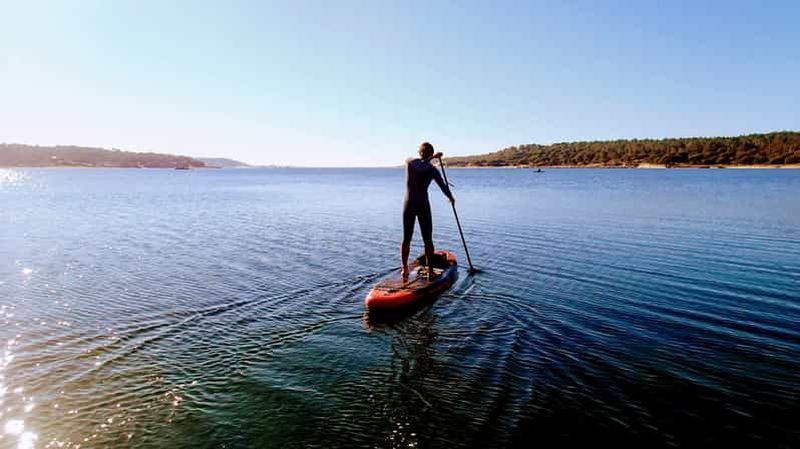 Lisbonne : Aventure Stand Up Paddle à la lagune d'Albufeira