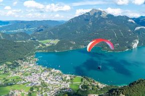 St. Gilgen : vol en parapente tandem au-dessus du lac Wolfgangsee