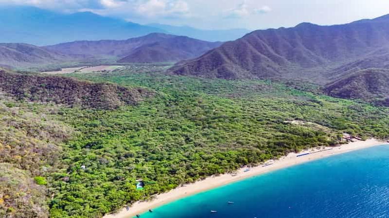 Santa Marta : Parc national Tayrona en bateau Tour en bateau