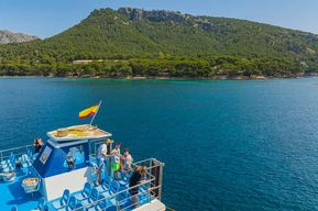 Puerto Pollença : ferry pour la plage de Formentor