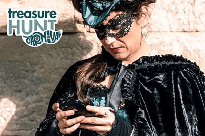 Venise : Jeu de carnaval par application et cours de décoration de masques