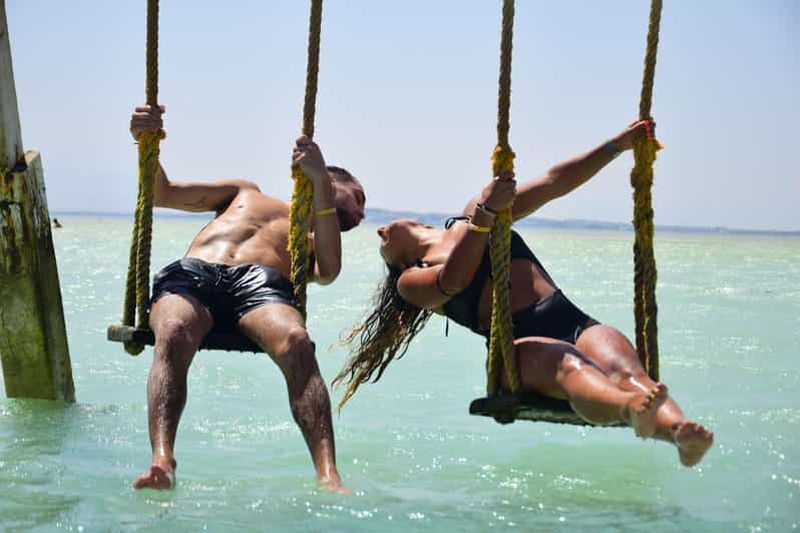 Hurghada : Excursion en bateau sur l'île d'Orange Bay avec petit-déjeuner et déjeuner