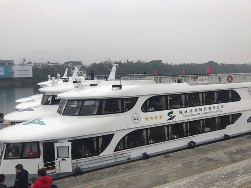 Au départ de Guilin : Croisière de luxe 4 étoiles sur la rivière Li avec déjeuner buffet