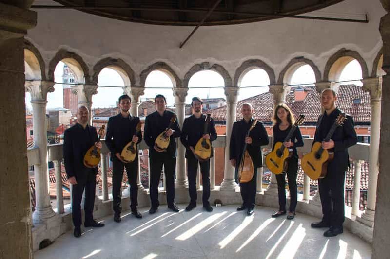 Venise : concert du MandolinVenice Quartet à l'église Saint-Georges