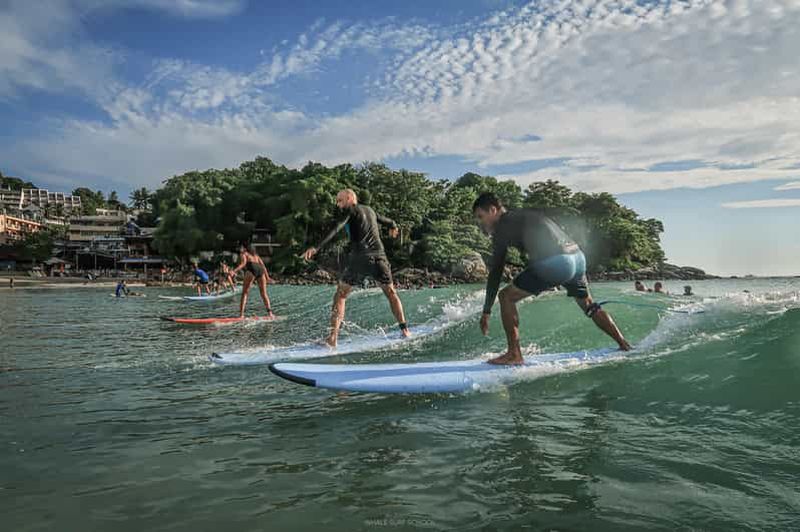 Phuket : Leçon de surf pour débutants à Kata Beach