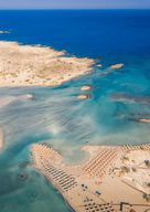 Stavros : plage de Balos et excursion en bateau sur l'île de Gramvousa