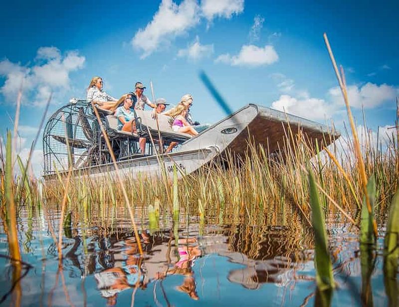 Miami : Visite du parc national des Everglades en canot pneumatique et spectacle de la faune et de la flore