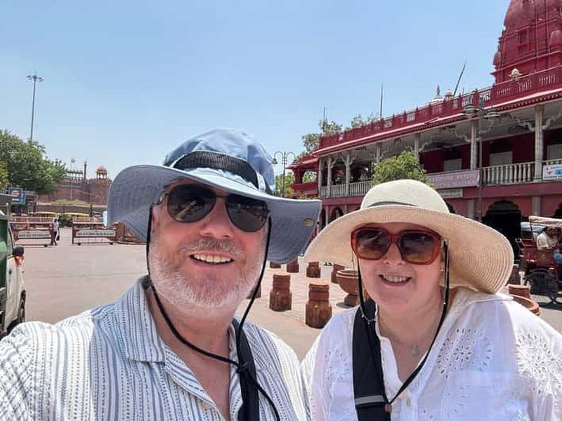 Delhi : Tour en Tuk Tuk avec la Mosquée Jama, le Temple du Lotus, la Porte de l'Inde