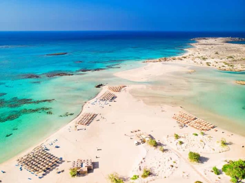 La Canée : excursion d'une journée à la plage d'Elafonisi avec arrêt au village d'Elos